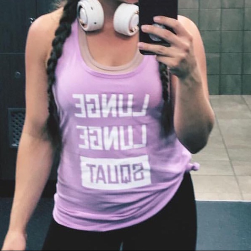 Iunge lunge squat tank